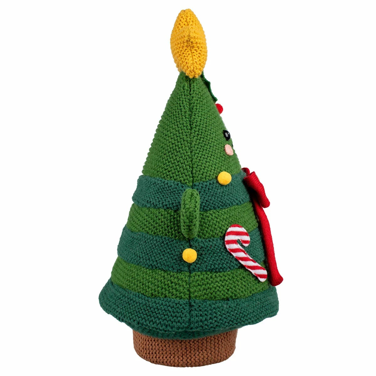 Christmas Decorations Knit Penguin & Tree Holiday Figurine Set 2 Piece 40.6cm