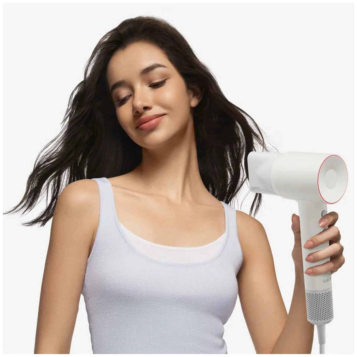 Laifen SE 2 High Speed Hair Dryer White W/ 10 Settings 108000 RPM Ionic 1400W