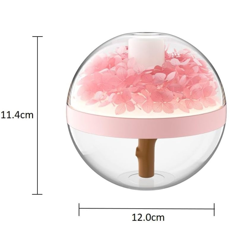 270ml USB Rechargeable Air Humidifier with LED Light and Mist Function