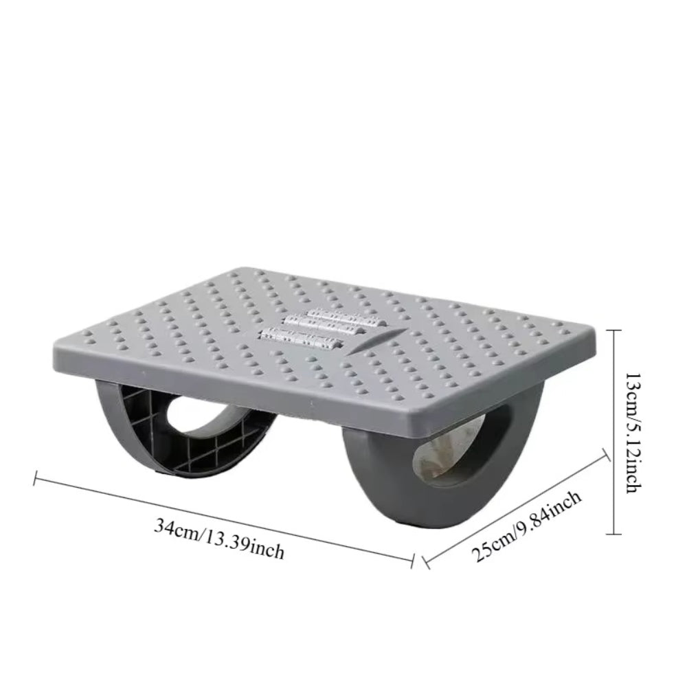 Portability Under Desk Foot Rest Ergonomic Foot Stool With Massage Rollers