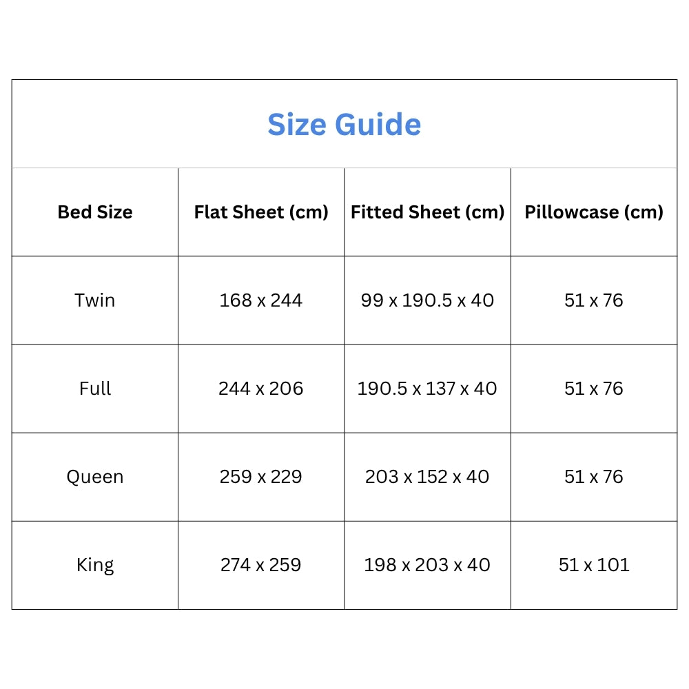 Extra Soft Breathable Cooling Sheet Set