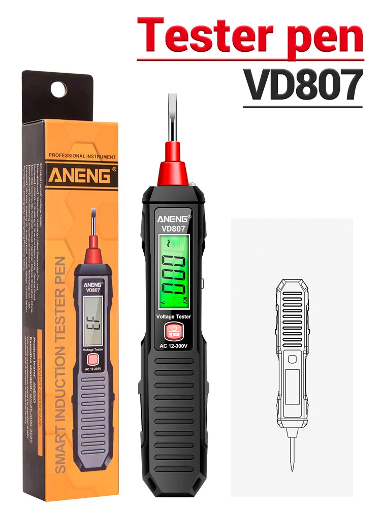 NCV Sensor Non-contact Wire Detector Electric Pen Tester