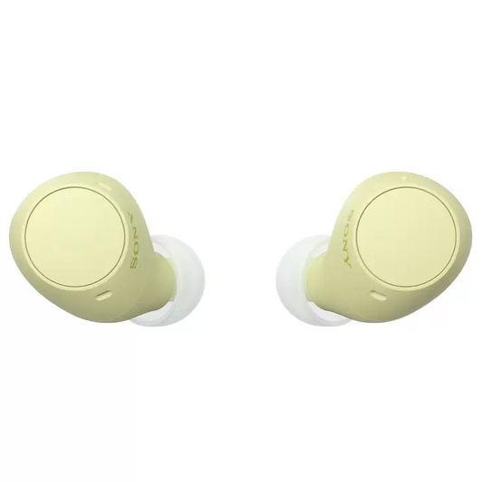 Sony WFC510Y Wireless Bluetooth Earbuds Yellow Multipoint USB-C Charging