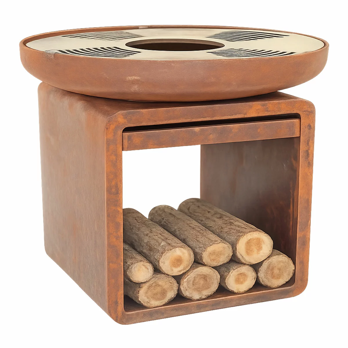 Glow Stanley Fire Pit Outdoor Wood Burning Patio Heater Backyard Fireplace