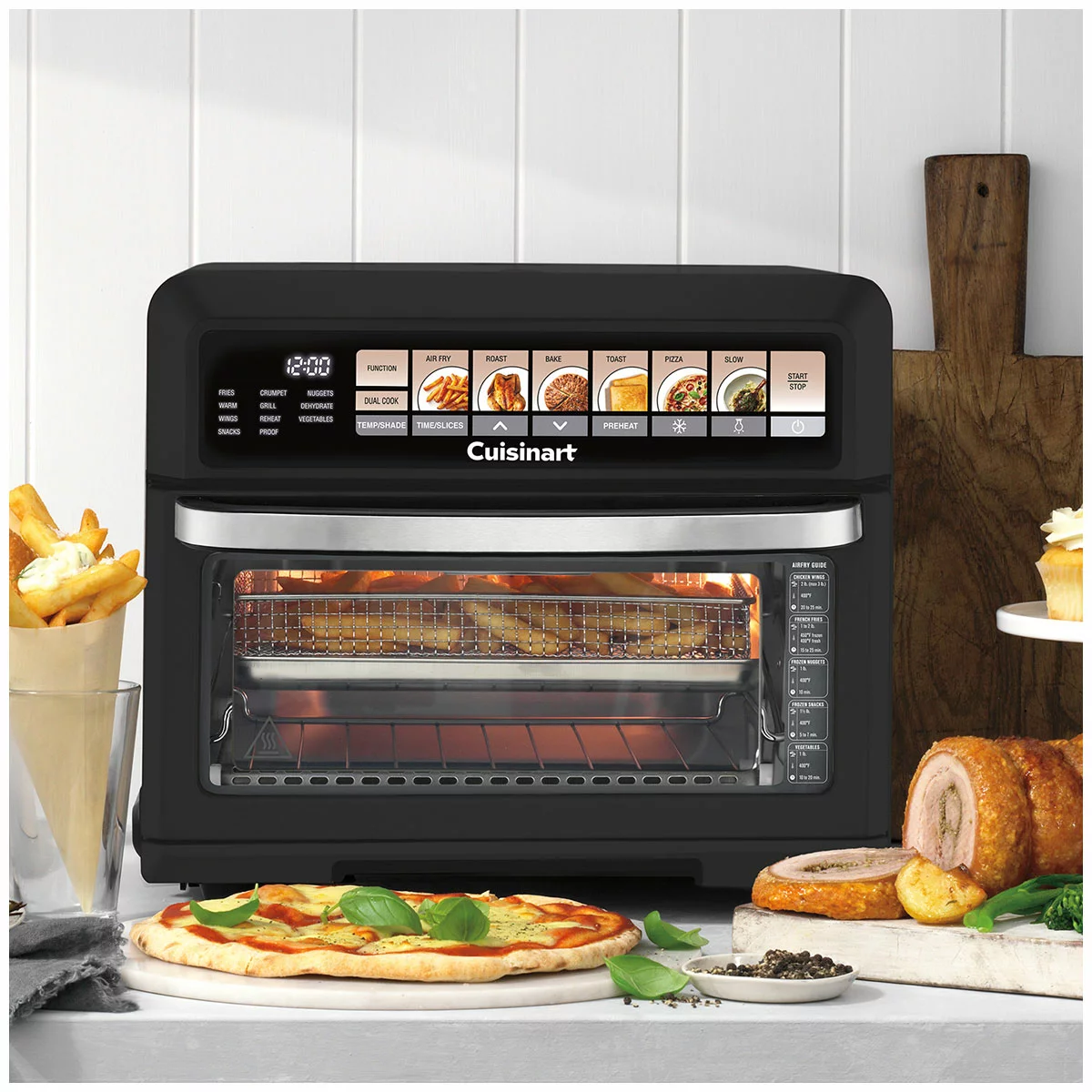 Cuisinart Air Crisp Pro 10-in-1 Air Fry Oven Dual Convection 17L Stainless Steel