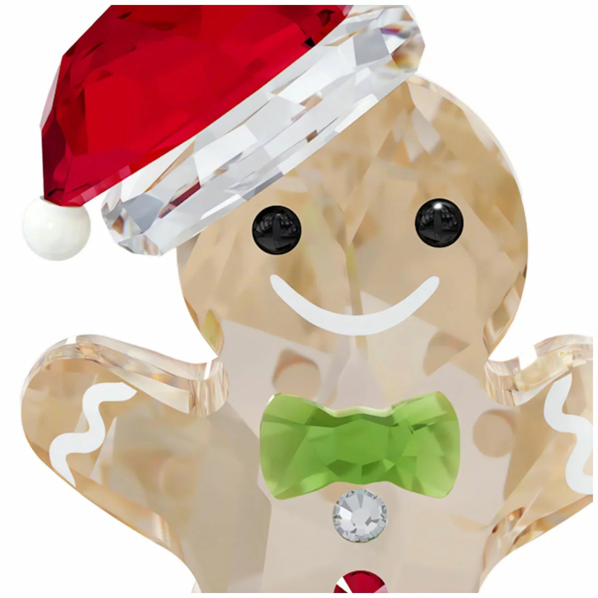 Swarovski Holiday Cheers Gingerbread Man Christmas Ornament Crystal 5627607