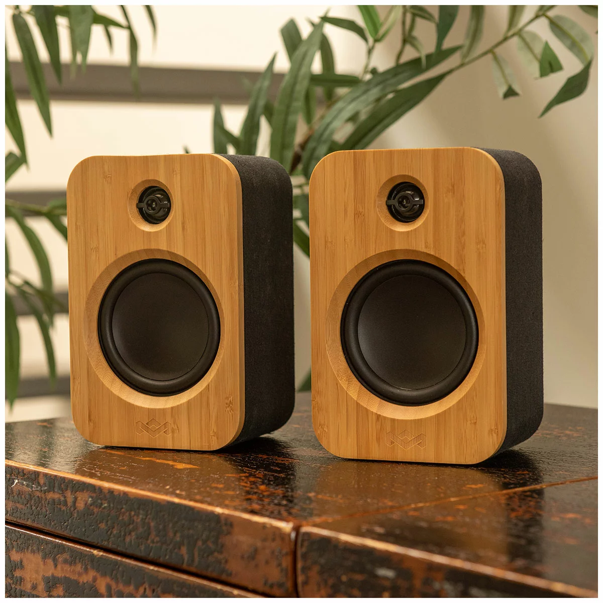 House of Marley Get Together Duo Wireless Speakers EM-JA019-SB Bluetooth