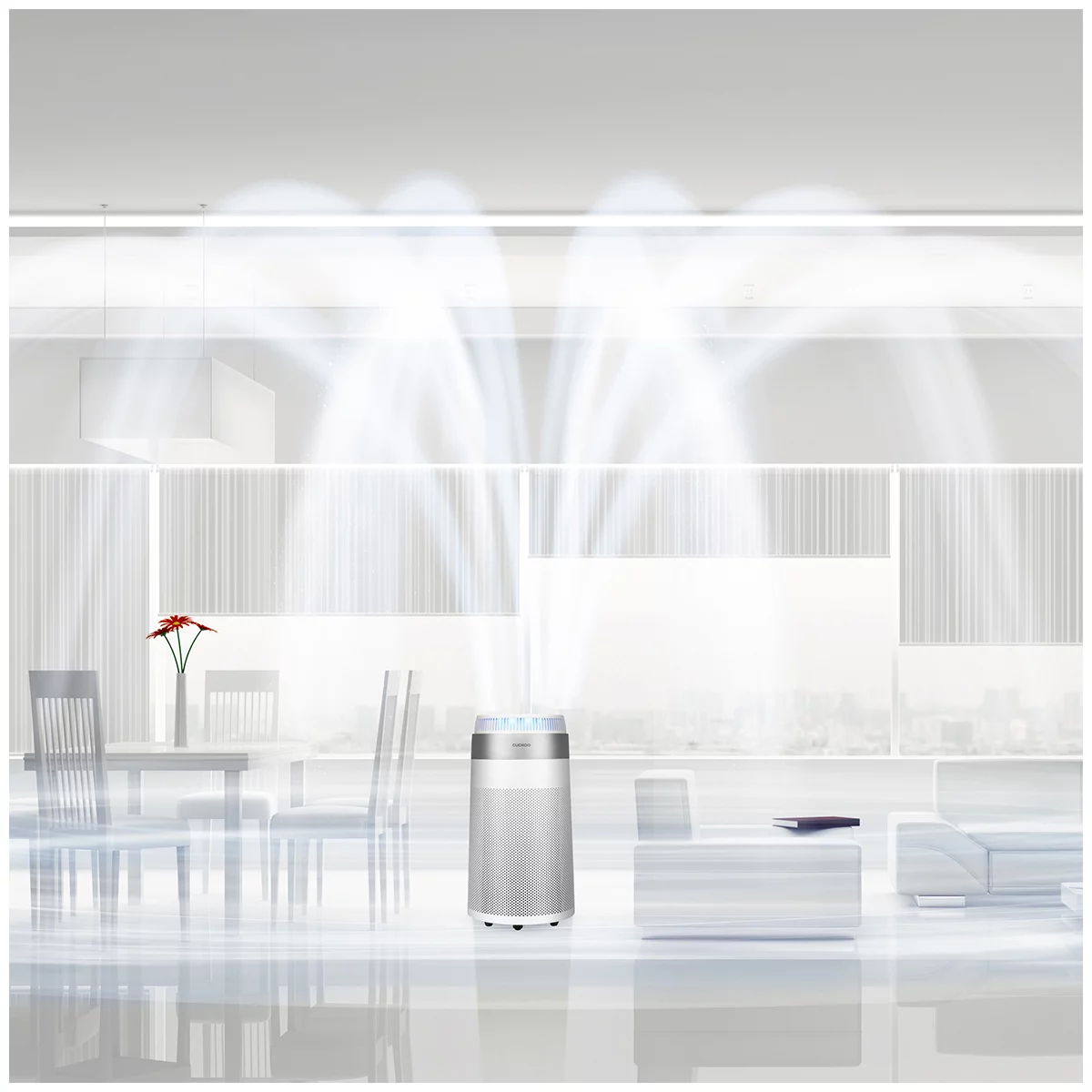 CUCKOO CAC-D2020FW H14 True HEPA Air Purifier Smart Large Room Air Cleaner