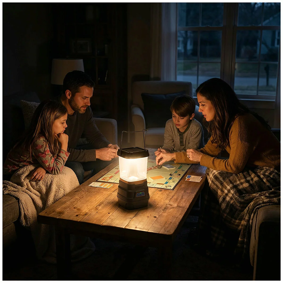 Duracell 5000L LED Lantern Rechargeable Camping Lantern with Solar Charging
