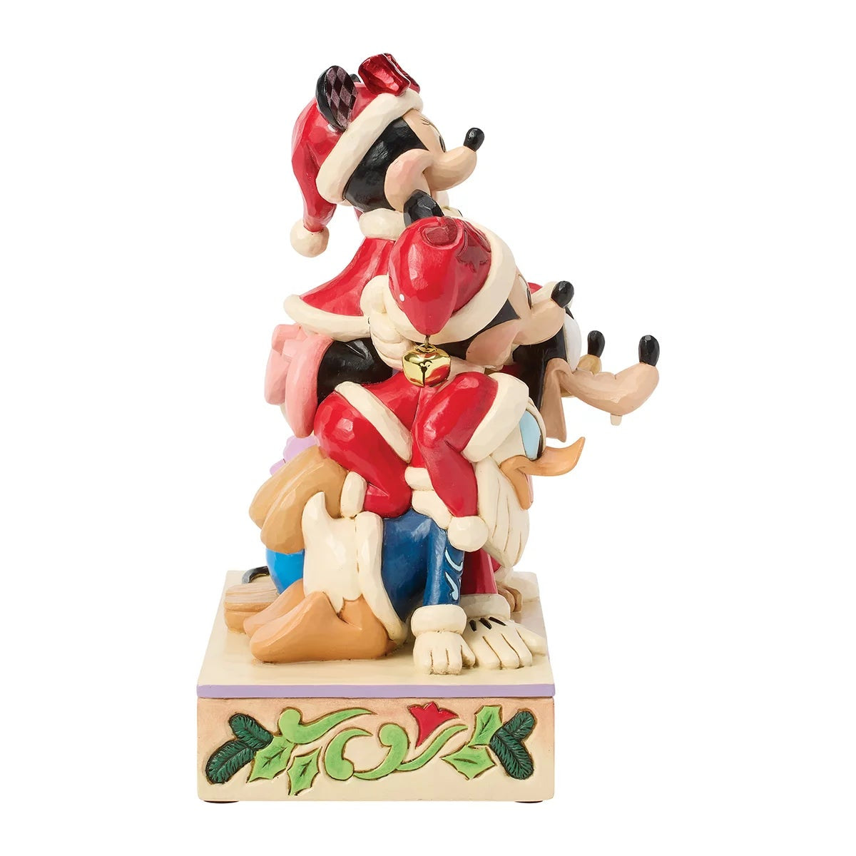 Jim Shore Disney Stacked Mickey & Friends Musical Christmas Decoration Figurine
