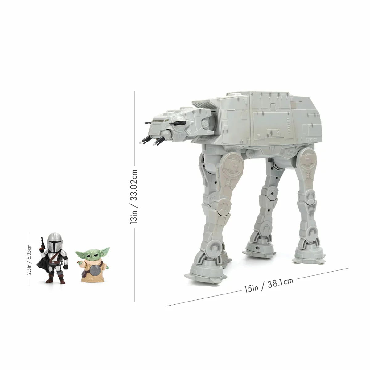 Jada Toys Star Wars Imperial Remnant AT-AT RC Walker 2.4GHz Lights & Sounds