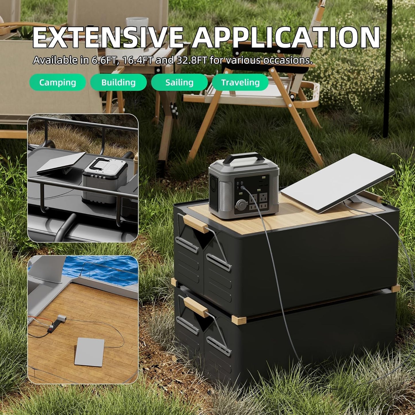 Starlink Power Cable 5521 DC to DC Power Cord 1M/3.3FT