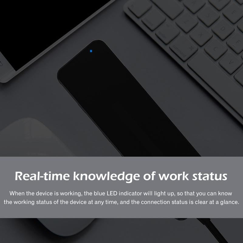 4-Port Usb3.0 Hub With 5G Extension 120Cm Length