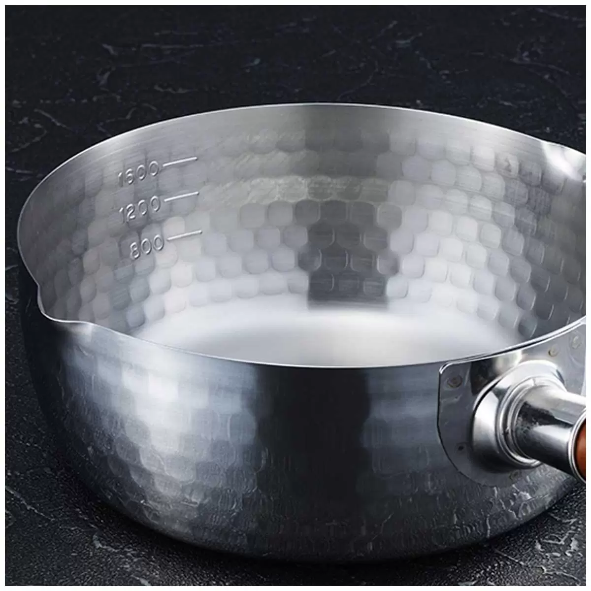 2 x Yoshikawa Yukihira Stainless Steel Saucepans 20cm & 22cm Free Shipping