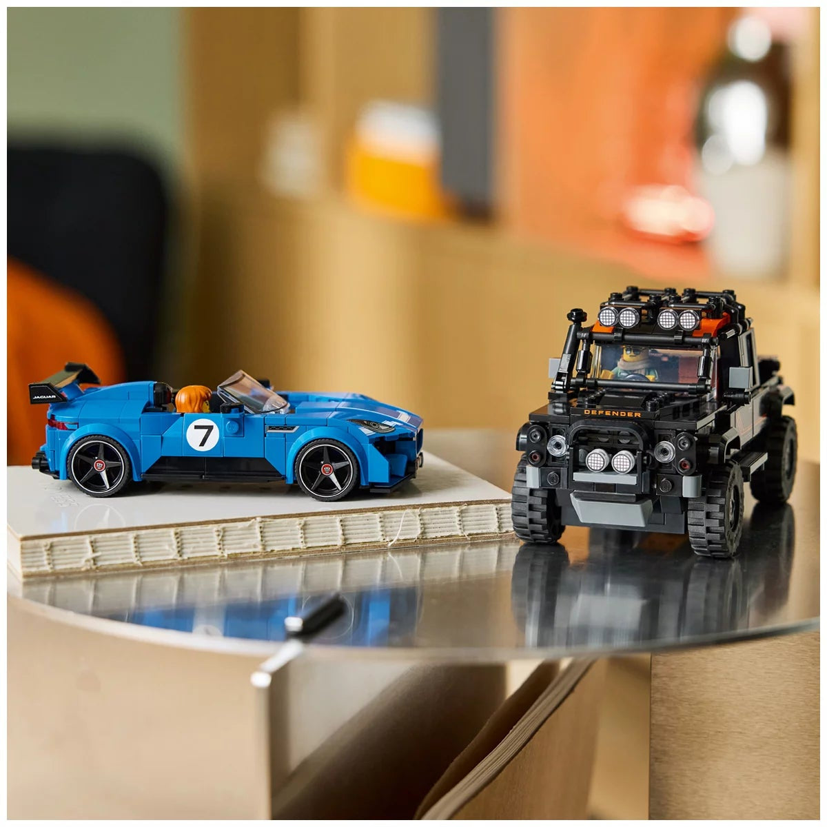 LEGO Speed Champions Jaguar Project 7 Land Rover Defender 77264 740 Pieces