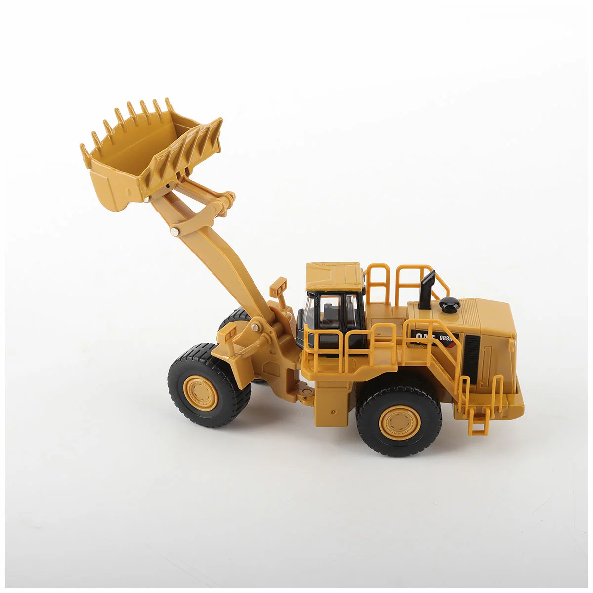 CAT Diecast Trucks 4 Pack Grey 1:64 Scale Construction Vehicle Set Kids Toy