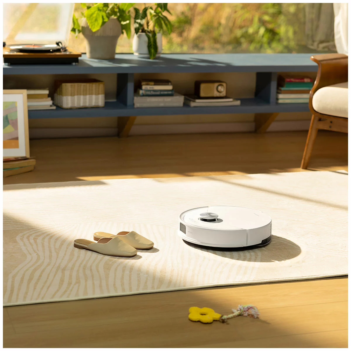 Roborock Q10V+ Vacuum Mop Robot 10000Pa Suction Auto Emptying Dock White