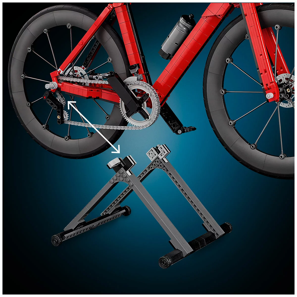 LEGO Icons Road Bike 11380 Building Set 1015 Pieces Adult Display Model