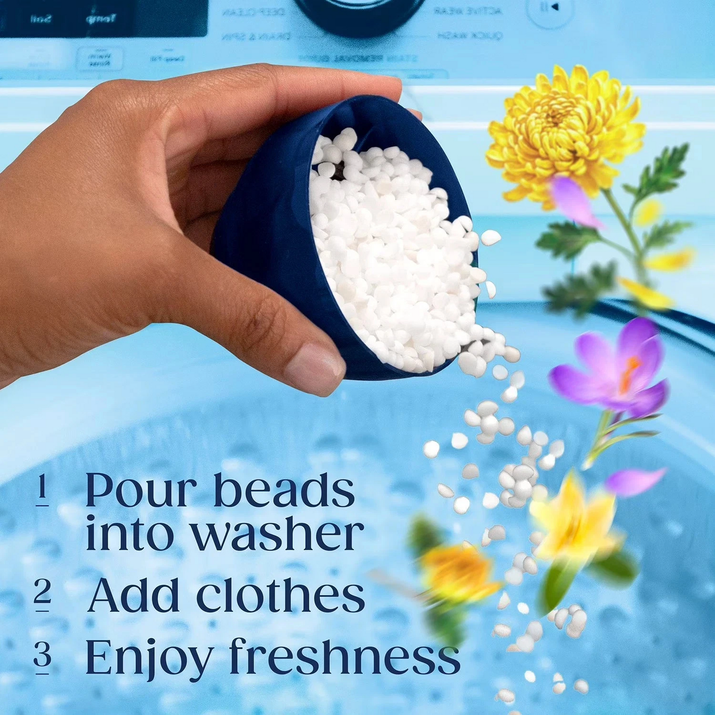 Downy Bloom Scent Booster Beads 745g Premium Laundry Freshener for Clothes