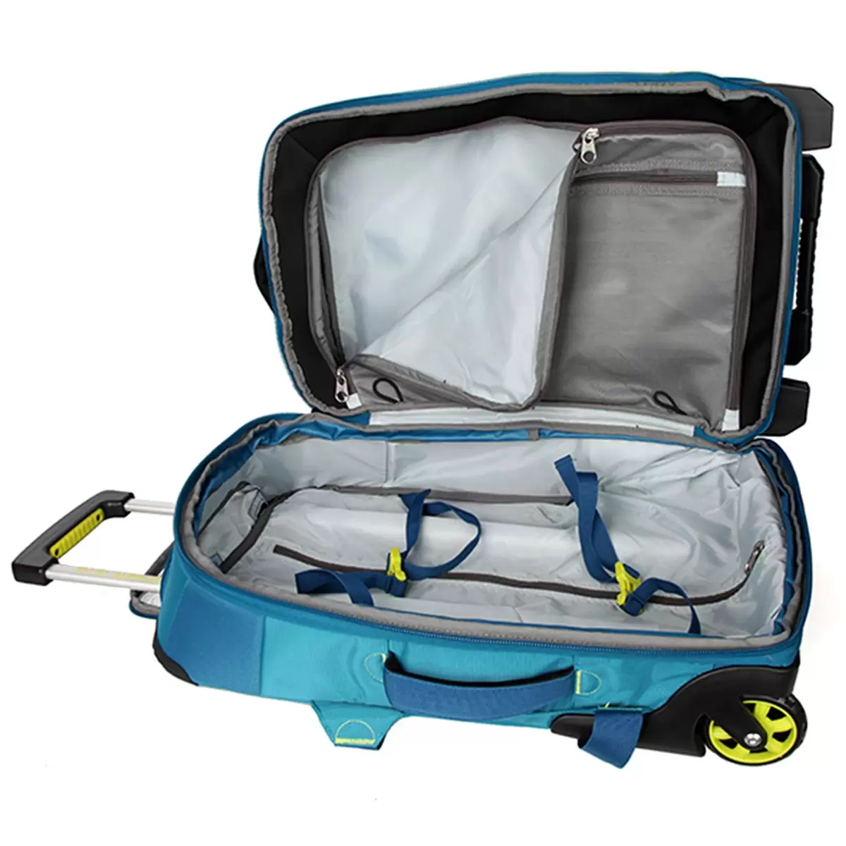 Granite Gear Wheeled Duffle Bag Lightweight Big Wheels Carry On Travel Suitcase
