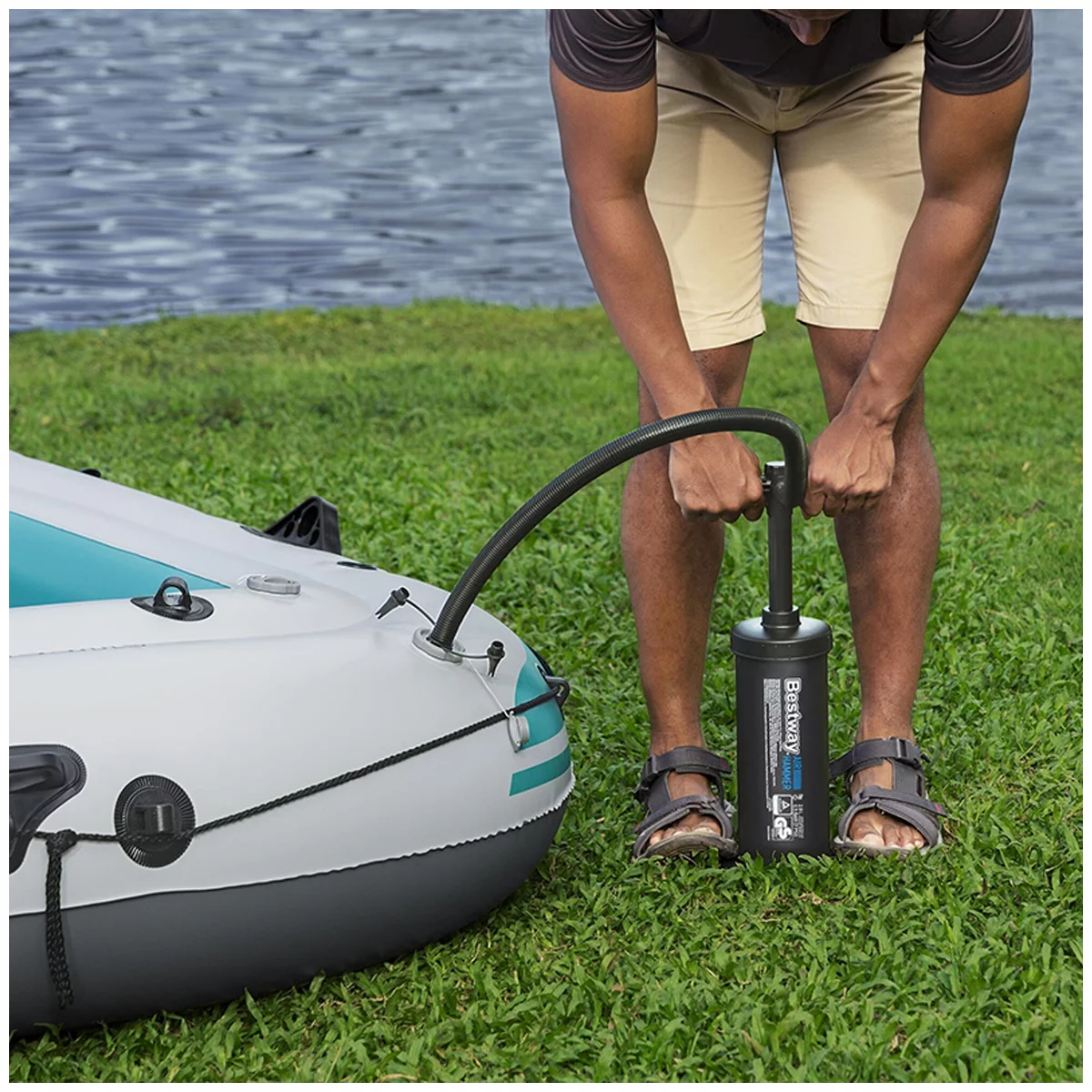 Bestway Hydro-Force Adventure Elite X4 Inflatable Raft Set 3.15m