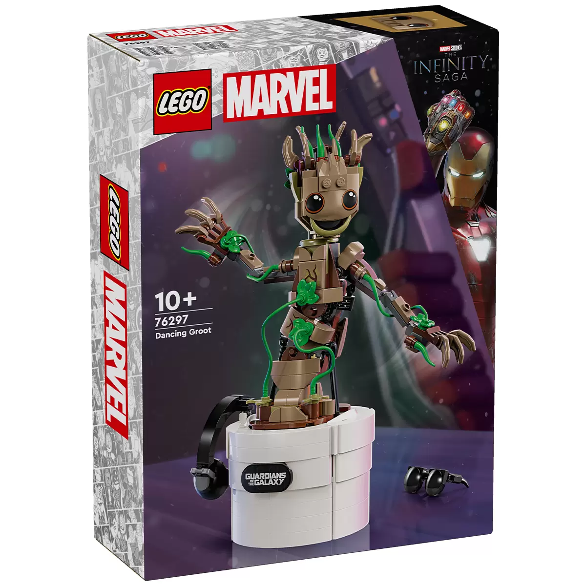LEGO Marvel Dancing Groot 76297 Guardians of the Galaxy 459 Piece Building Set