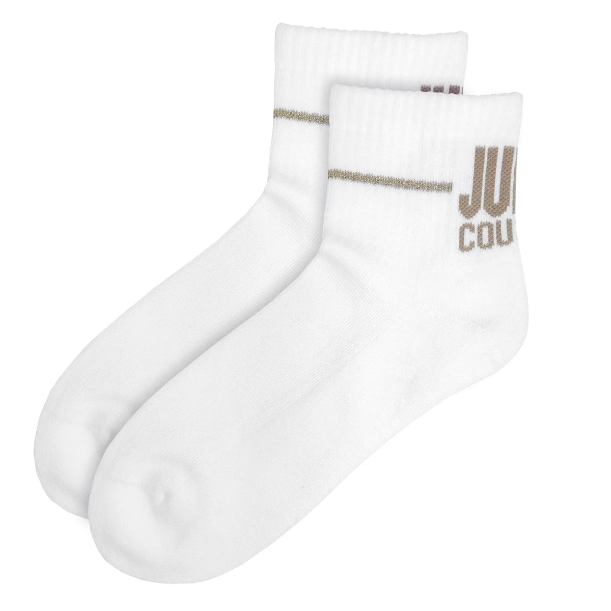 Juicy Couture Quarter Crew Women's Socks 6 Pack Neutral Cushioned Comfort