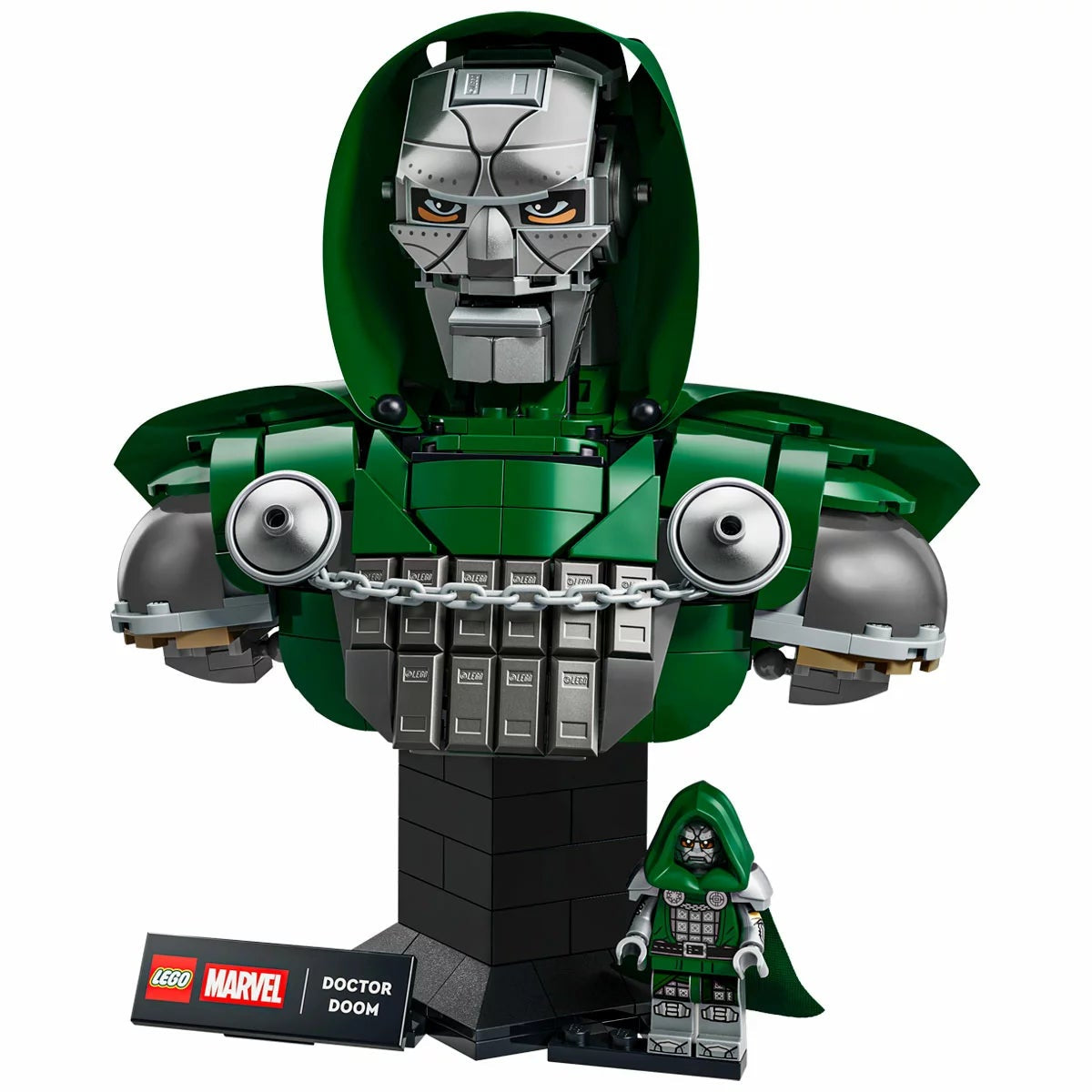 LEGO Marvel Doctor Doom Bust 76345 Adult Collectible Display Set 379-Piece