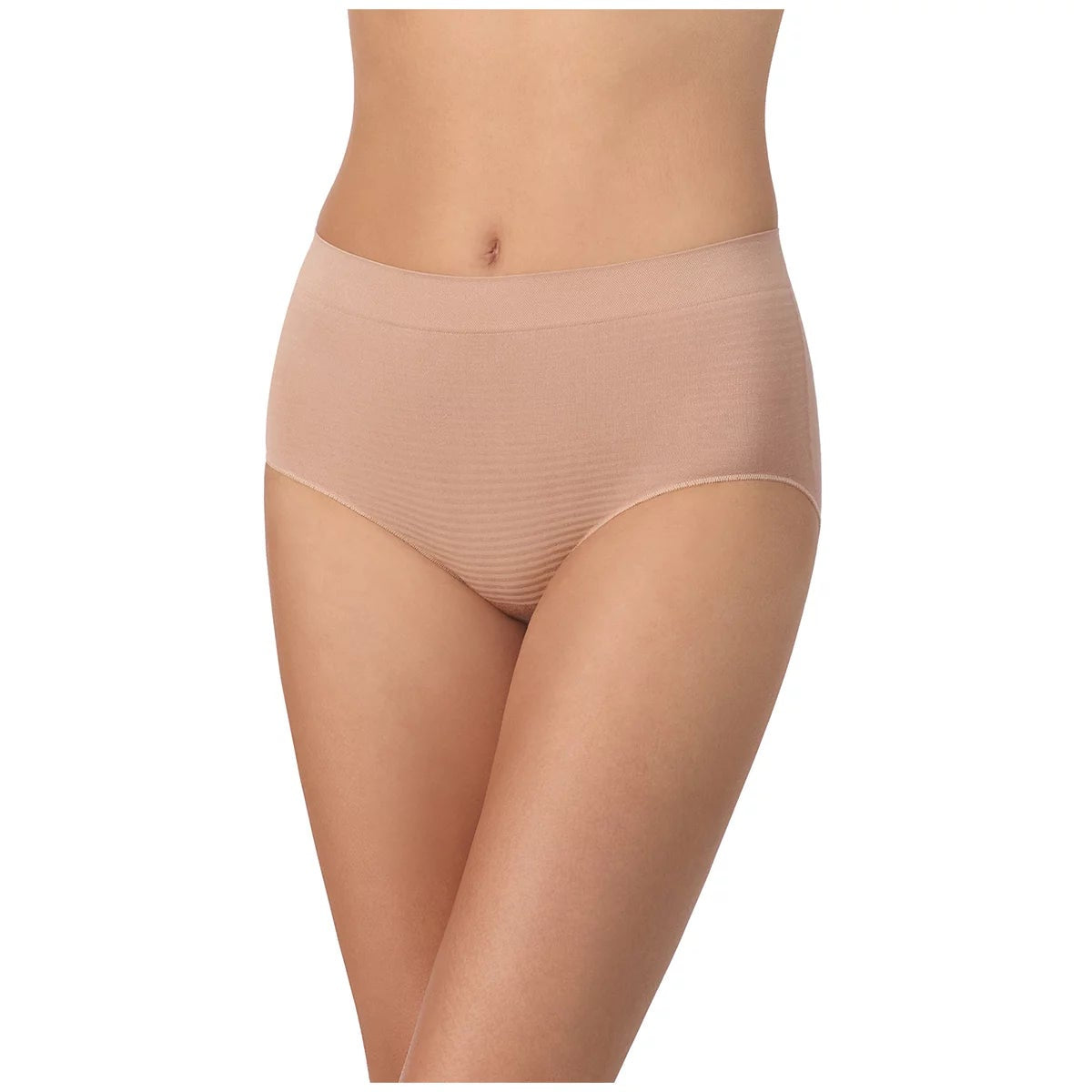 Carole Hochman Womens Seamless Briefs 5 Pack Small Black Nude Full Coverage