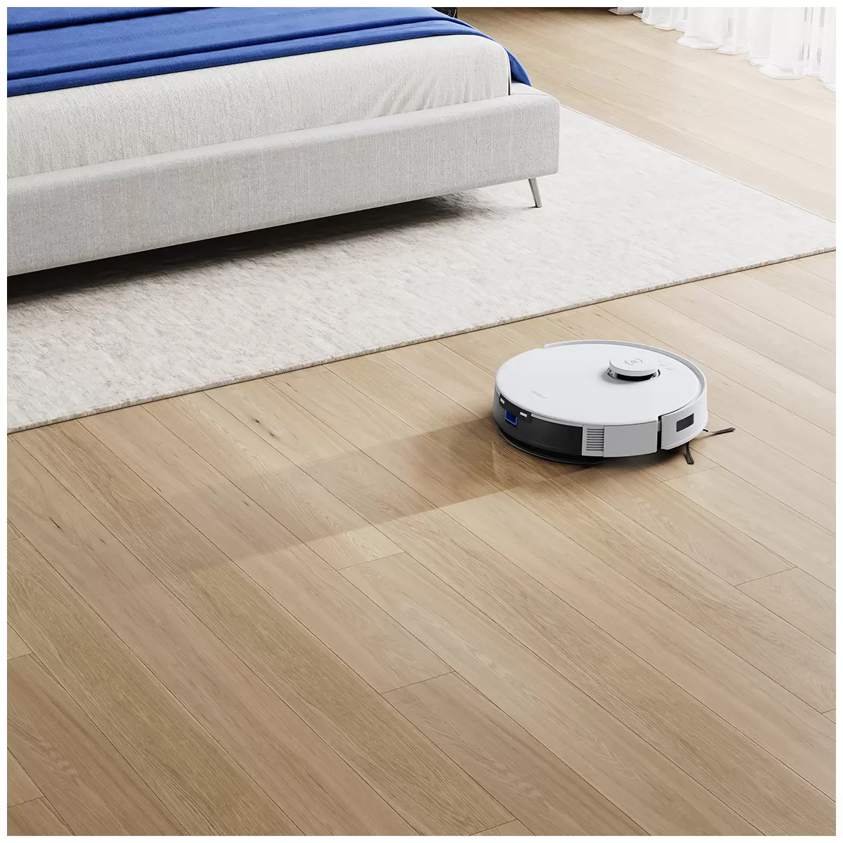 Ecovacs Deebot N20 Pro Plus Robot Vacuum & Mop 8000Pa Auto Empty WiFi White Eco