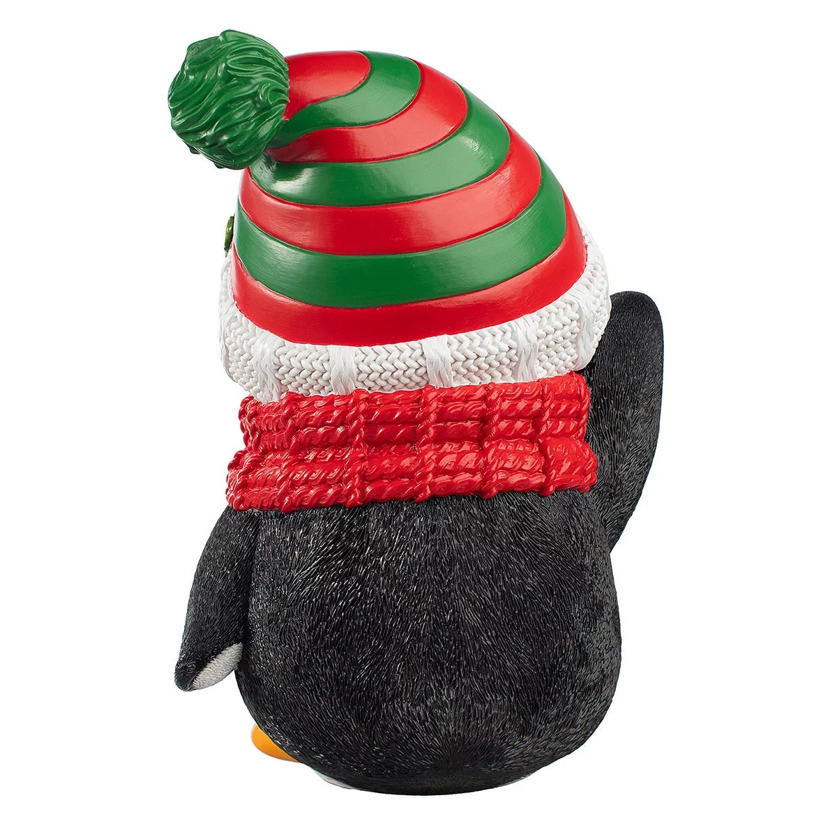 3 Piece Christmas Penguin Statue Set 30.5cm Festive Holiday Home Decoration