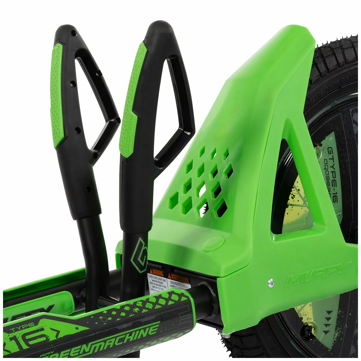 Huffy Green Machine Drift Trike Sturdy Outdoor Kids Ride On Toy