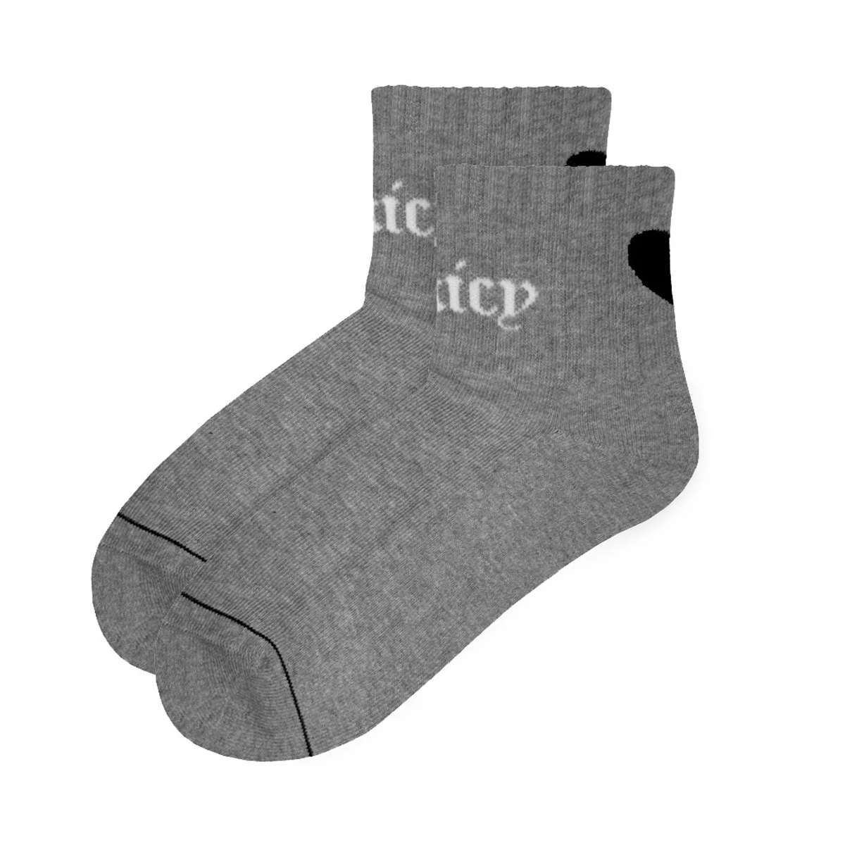 Juicy Couture Quarter Crew Women's Socks 6 Pack Neutral Cushioned Comfort