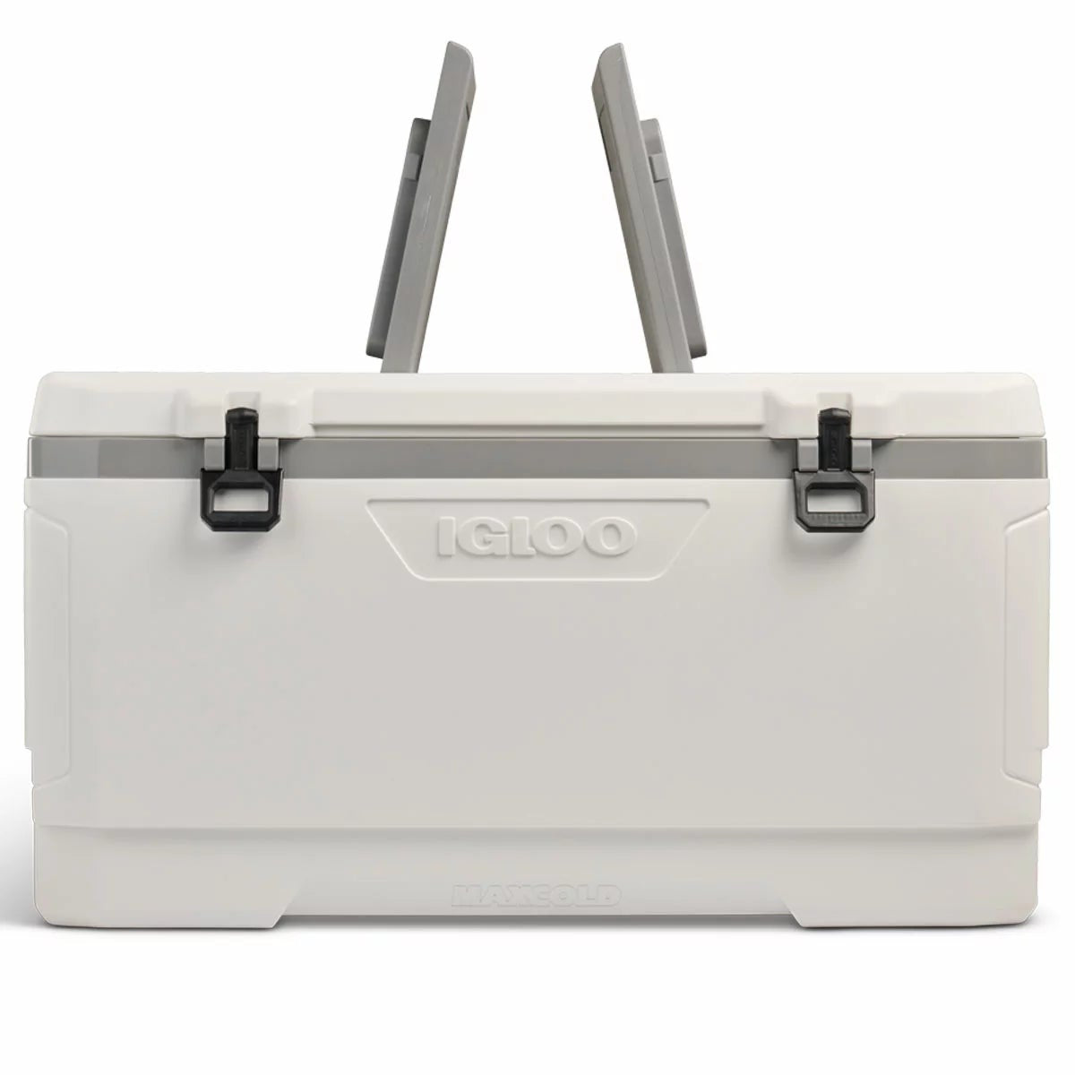 Igloo MaxCold 142L XL Cooler 150 Quart 256 Can Capacity White Ice Chest
