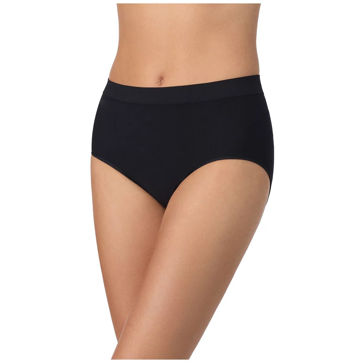 Carole Hochman Womens Seamless Briefs 5 Pack Small Black Nude Full Coverage