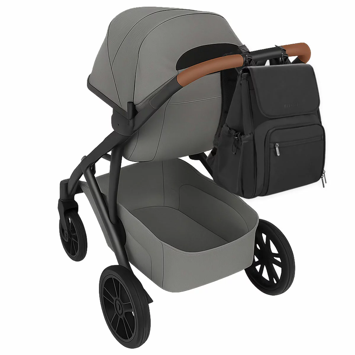Kit + Ace Baby Bag Set Black - Free Shipping