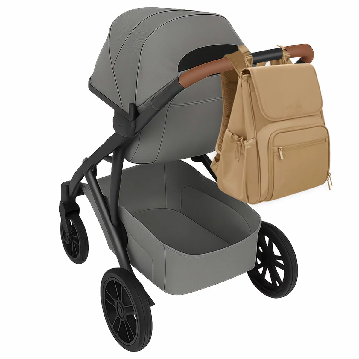 Kit + Ace Baby Bag Set Tan - Free Shipping