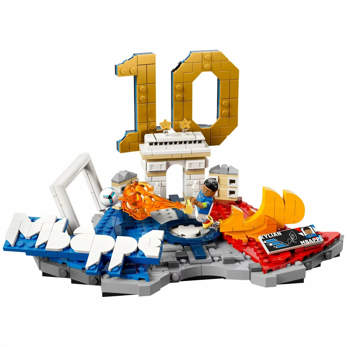 LEGO 43013 Kylian Mbappe Football Highlights 1577 Piece 2-in-1 Set 18+