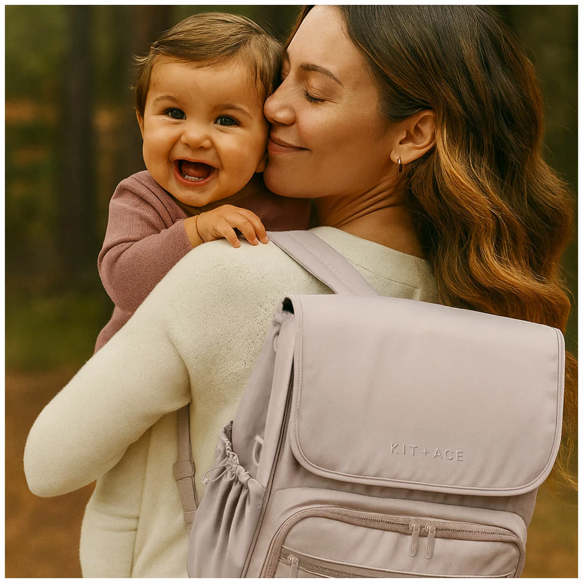 Kit + Ace Baby Bag Set Pink - Free Shipping
