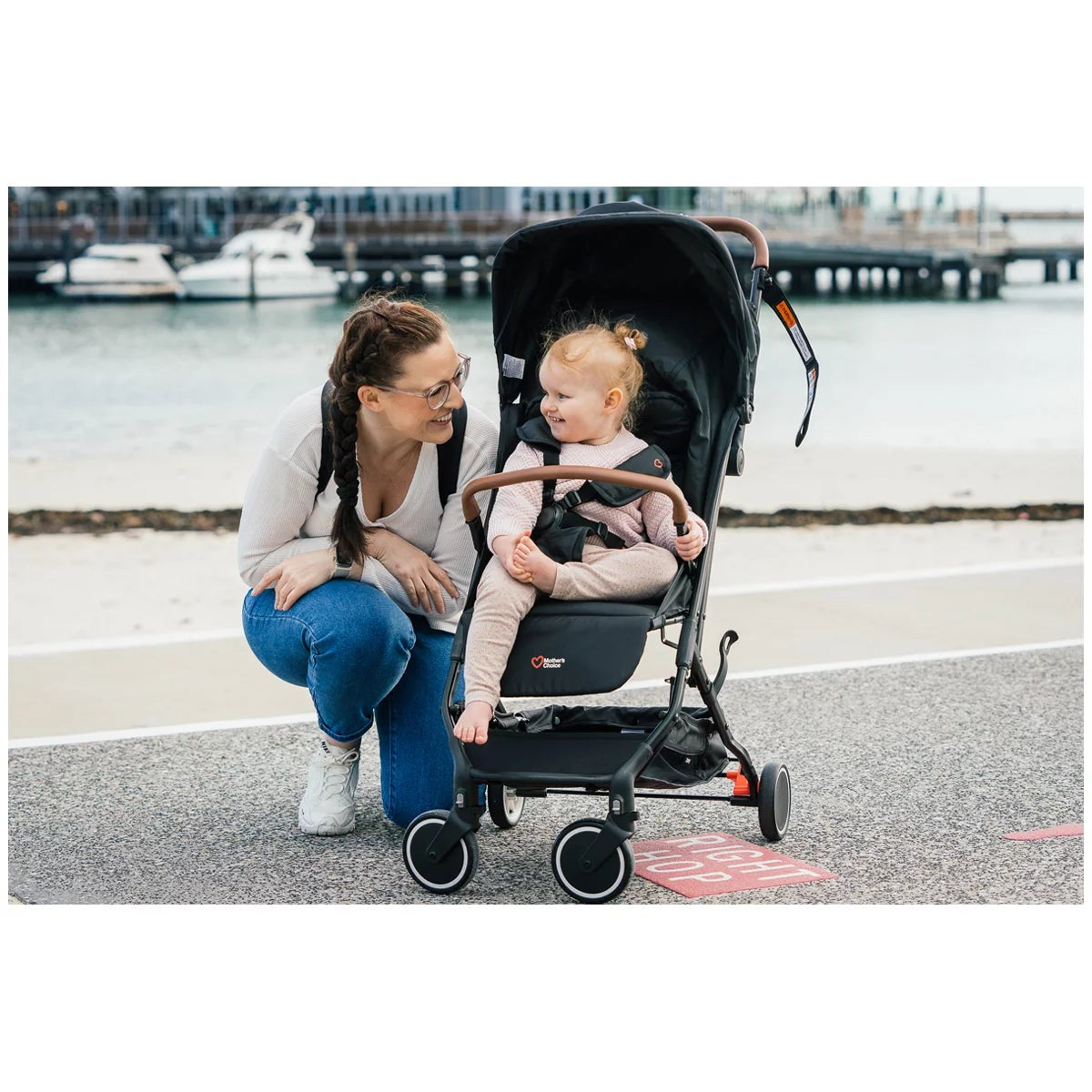 Mother’s Choice Daisy Lightweight Compact Stroller 6kg Newborn to 17kg Travel
