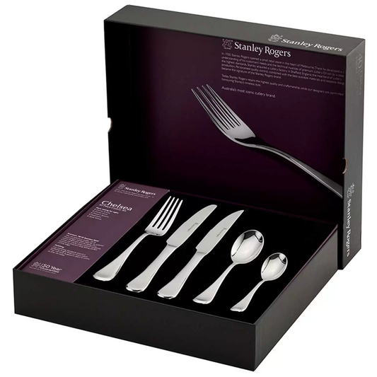 Stanley Rogers Chelsea Cutlery Set 40 Piece Free Shipping