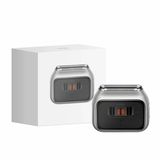 Laifen P3 Pro 3-Blade Electric Shaver Silver Waterproof USB-C Rechargeable Razor