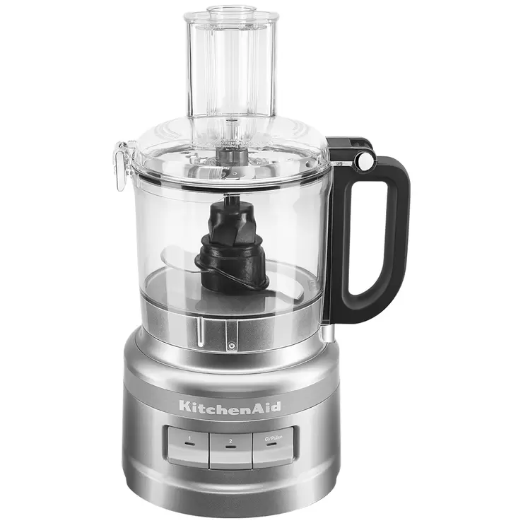 KitchenAid 7 Cup Food Processor Contour Silver 5KFP0719ACU Chopper Mixer