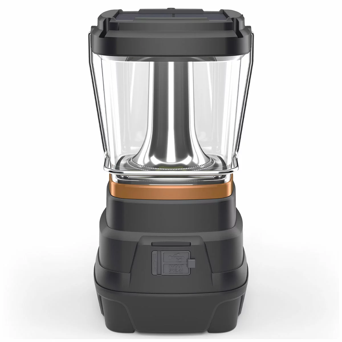 Duracell 5000L LED Lantern Rechargeable Camping Lantern with Solar Charging