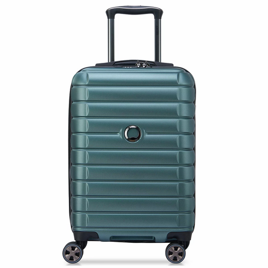 Delsey Shadow 5.0 Carry on 55cm Green With Overweight Indicator & Anti-Theft Zip