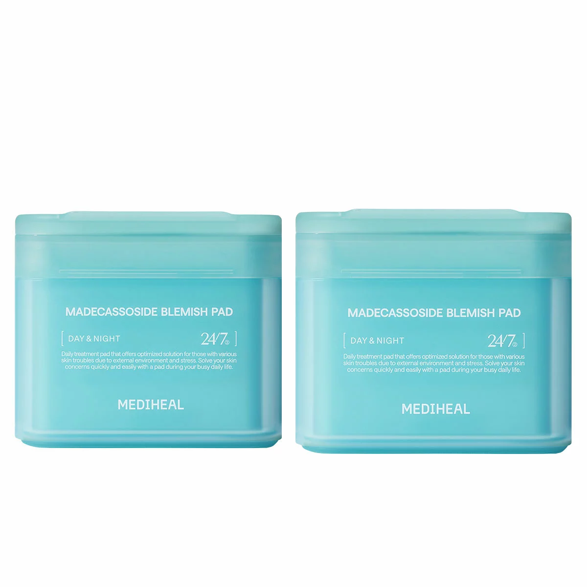 Mediheal Madecassoside Blemish Toner Pad 100 Pack + 100 Pack Refill