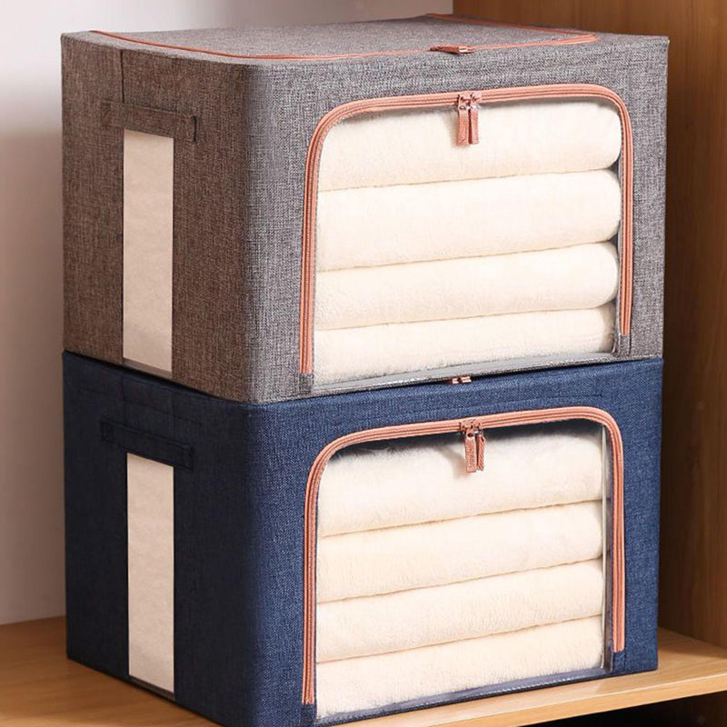 Large Capacity Foldable and Stackable Oxford Cloth Closet Organizer