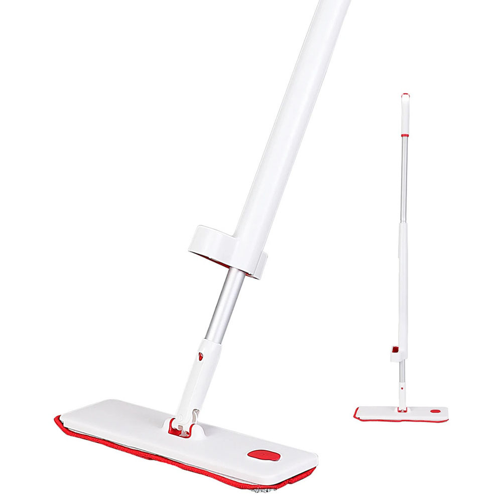 Self Wringing Microfiber Spray Flat Mop For Kitchen Wood Ceramic Tiles Floor Cleaning