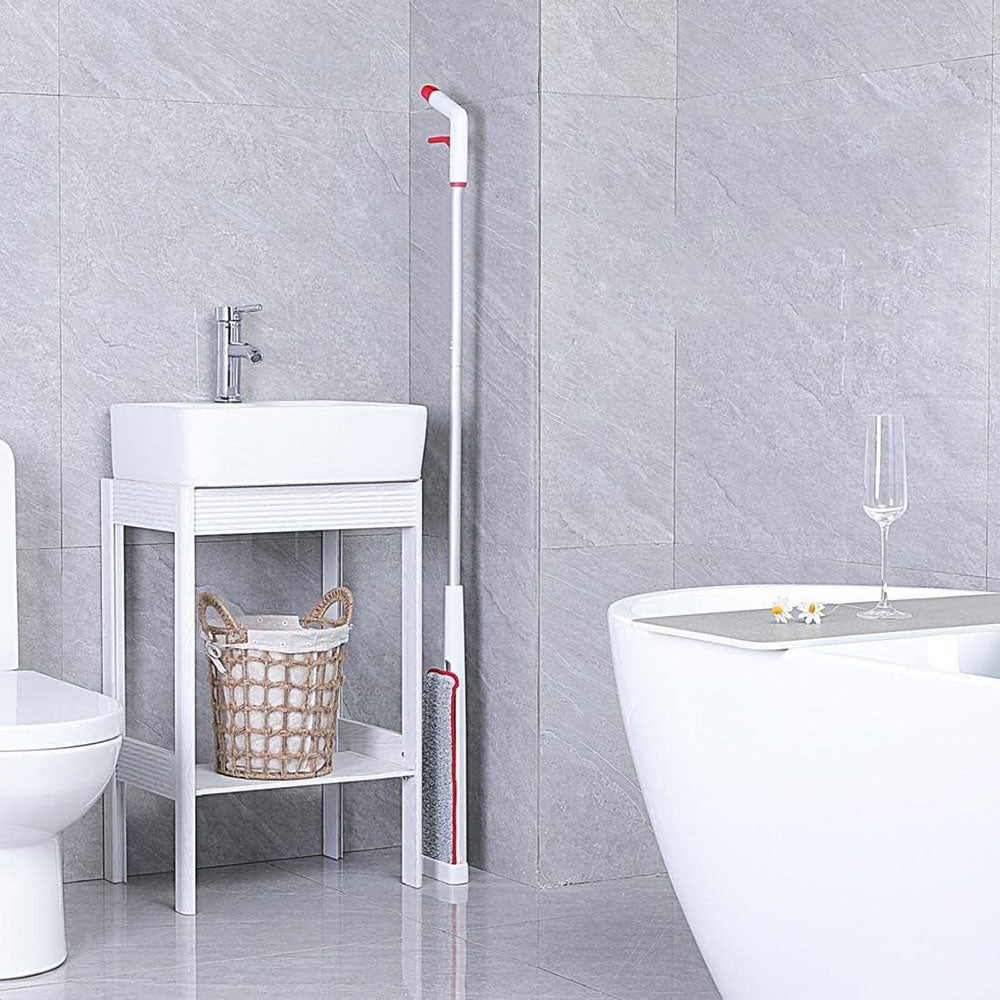 Self Wringing Microfiber Spray Flat Mop For Kitchen Wood Ceramic Tiles Floor Cleaning