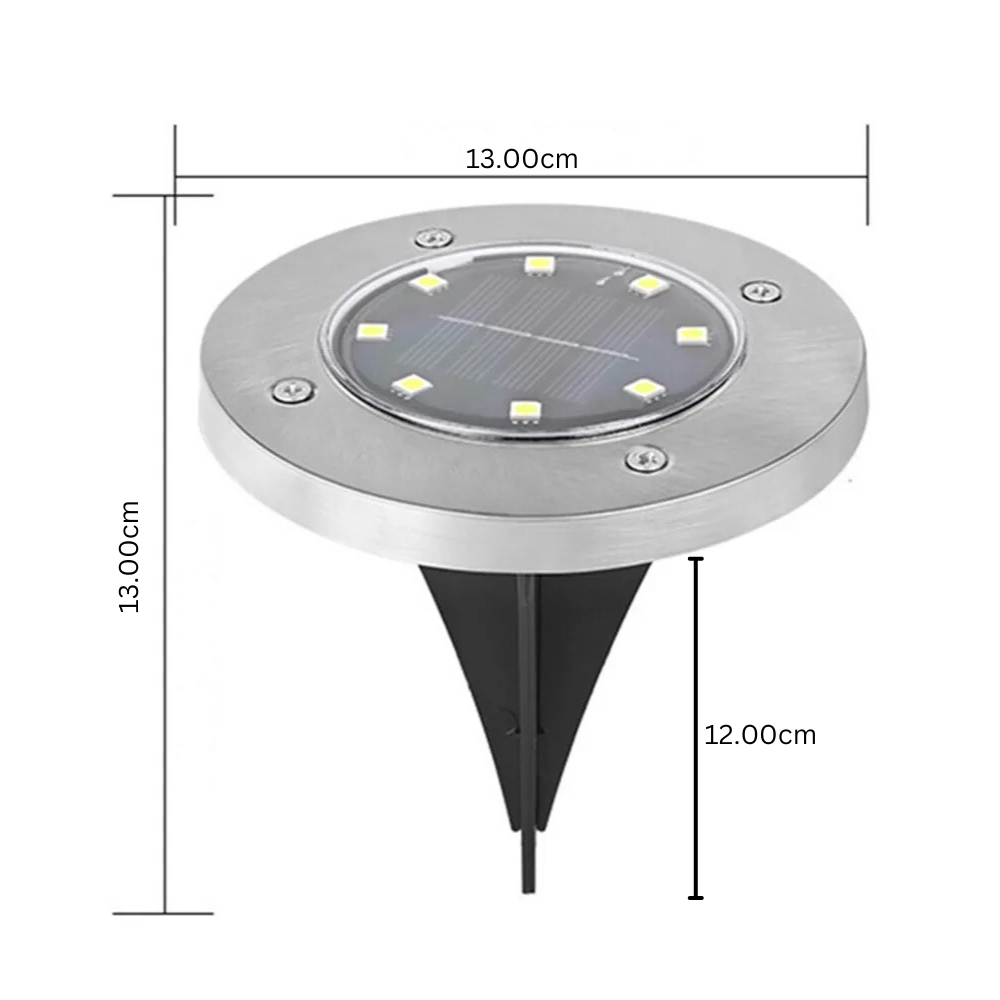 LED Solar Underground Light Waterproof Garden Buried Lamp